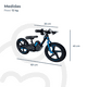 thumbnail image 5 of Bicicleta Eléctrica BeRide Aro 12 Azul, 5 of 7