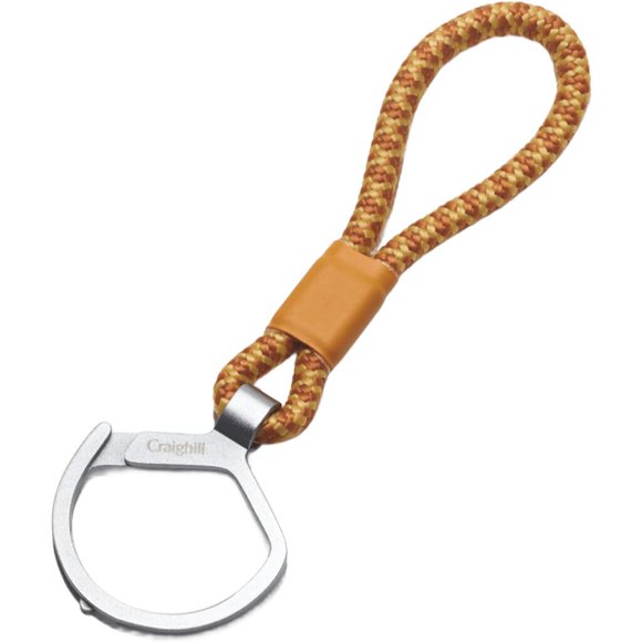 Llavero Craighill Rope Split Ring Naranja