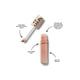 thumbnail image 2 of Brillo labial DIBS Go To Glossy Balm 6 ml Kiss Me Quick, 2 of 2