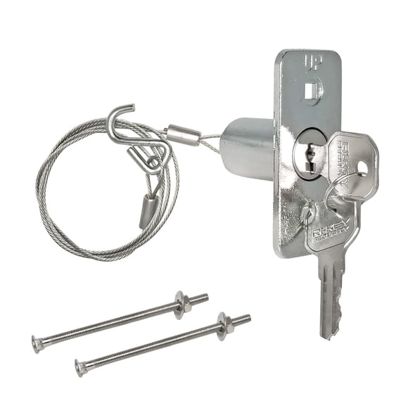Cerradura para puerta de garaje RI-KEY SECURITY con cable de liberación de emergencia