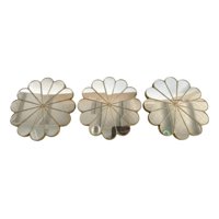 Genérico - Set 3 Espejo Decorativo Pared Adorno Forma Flor Moderna Jhn
