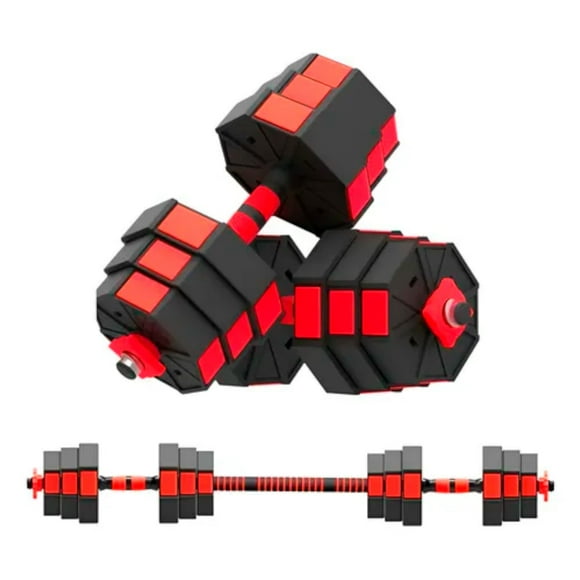 Mancuernas Ajustables 20 Kg Set De 20kg Unibles Fitness