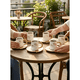 thumbnail image 3 of Juego vajilla set 6 tazas plato decorado adorno Café #2, 3 of 3