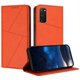 thumbnail image 1 of Funda Cartera Magnética para Samsung Galaxy S20 Protección Antichoque con Ranuras Naranja, 1 of 6