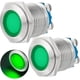 thumbnail image 1 of Luz Indicadora Led Verde 16mm 12v 24v Acero Inoxidable, 1 of 3