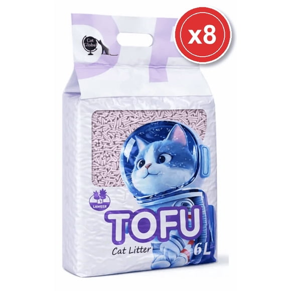 Pack Arena tofu 16 kg lavanda (8x2kg)