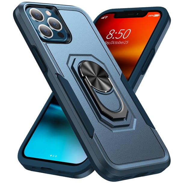 Protect Your iPhone 13 with This Heavy-Duty Shockproof Case - Includes Ring!
