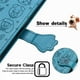 thumbnail image 5 of Funda Cartera FOXDOCK para Samsung Galaxy A25 5G , Flip PU con Relieve de Gatos y Perros, Tarjetero y Soporte, 5 of 5
