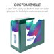 thumbnail image 2 of Binder Samsill Durable, 15 cm, con anillo en D, verde, 1225P, 2 of 7