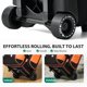 thumbnail image 4 of Bolso de Bowling GoHimal Doble Roller para 2 Bolas con Compartimento para Zapatos, 4 of 7