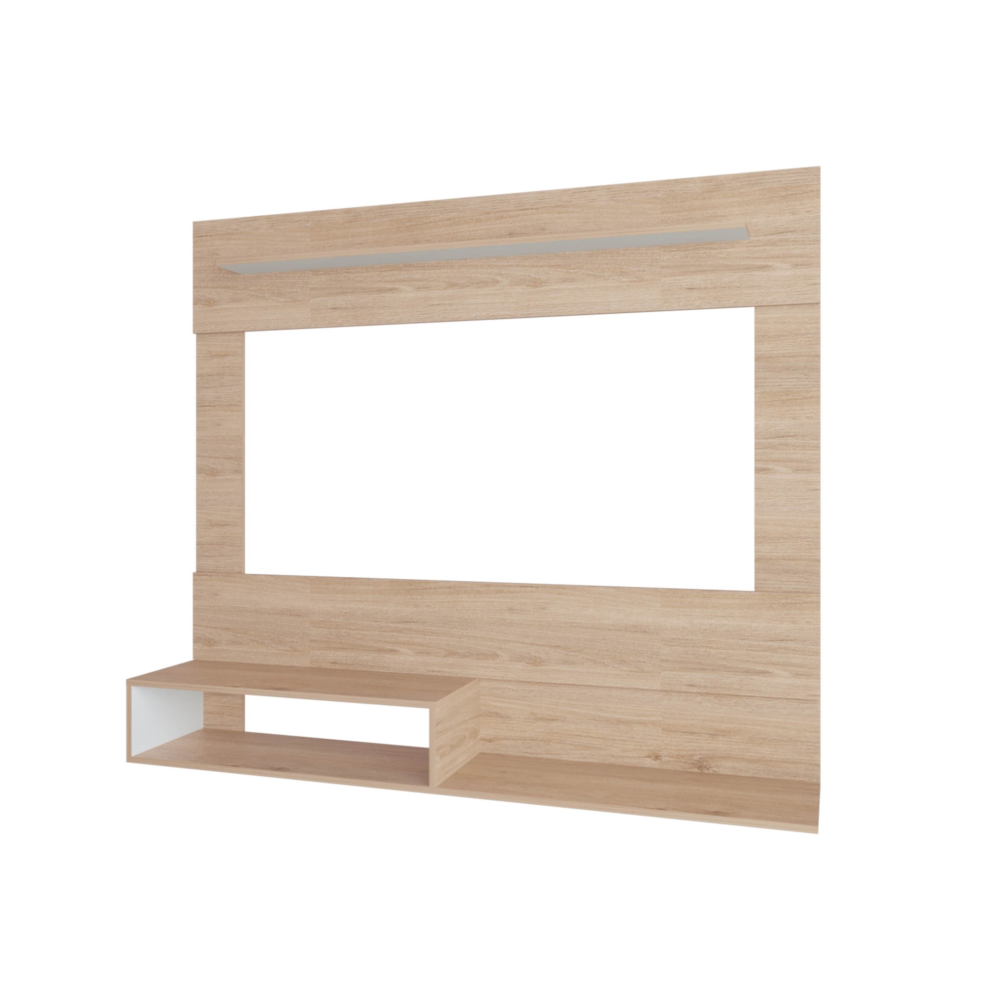 Fmfurniture - Panel Tv 55 120X140X31,5 Cm Fm-001C - Cafe Claro