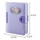 thumbnail image 2 of Alcancía con clave secreta diseño animales morado, 2 of 3