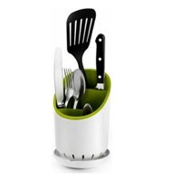 Genérico - Pack X3 Organizador Escurridor De Cubiertos Utensilios Cocina Color Verde