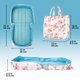 thumbnail image 5 of Baby Doll Bed HappyVK, capazo portátil para muñecas, rosas rosas, 5 of 9