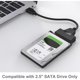 thumbnail image 2 of Adaptador SATA USB 3.0 EYOOLD para HDD y SSD de 2,5 pulgadas, 2 of 3