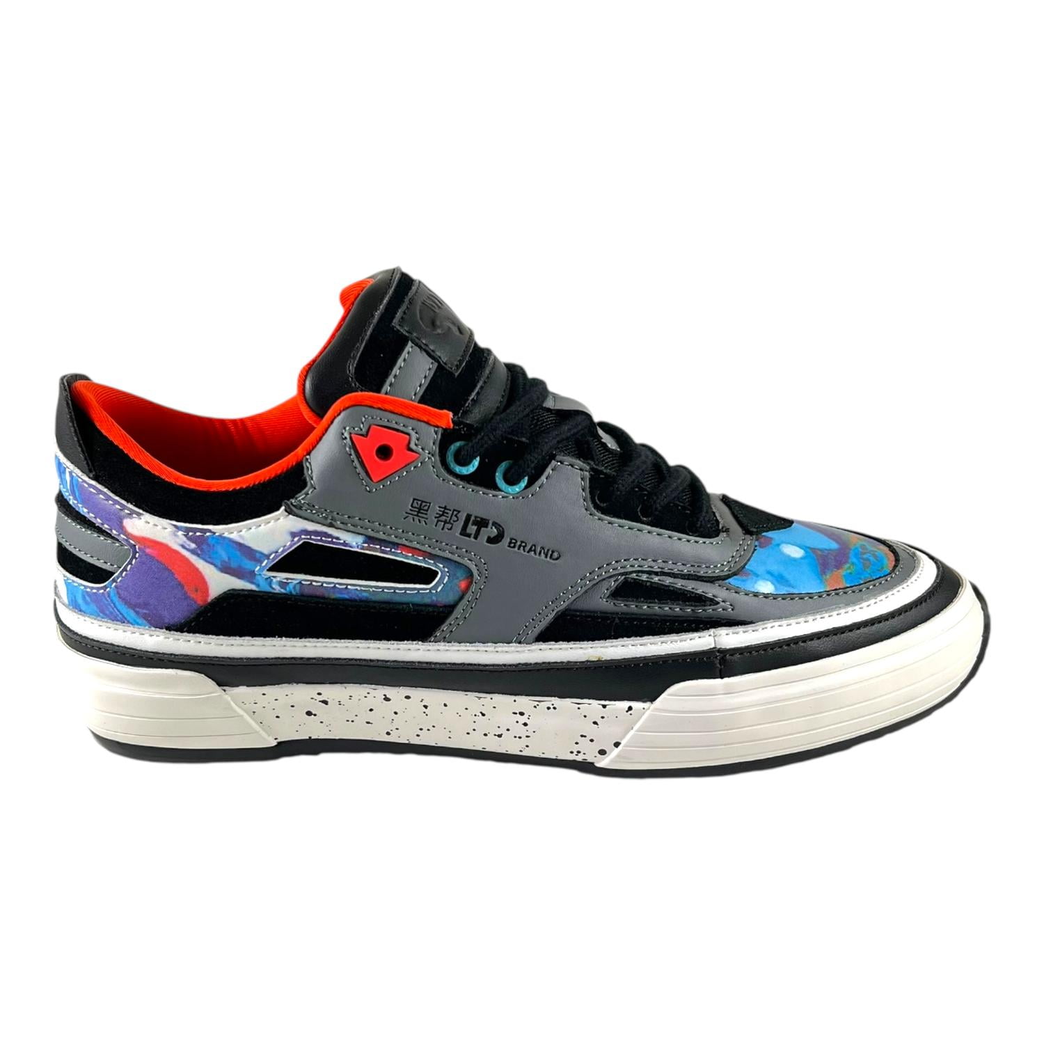 Zapatilla Urbana Gltd Sharp Gris Cuero Premium Gris 6