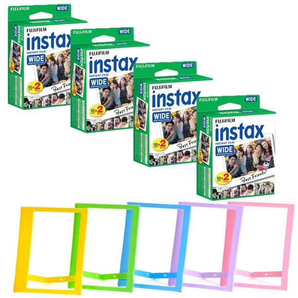 Película instantánea Fujifilm Instax Wide de 80 hojas