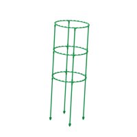 Ioensy - Jaula De Cultivo De Tomate, Estacas De Soporte Para Plantas De Jardín Para Plantas En Macetas, Macetas De Vid, Tres Capas, 55Cm