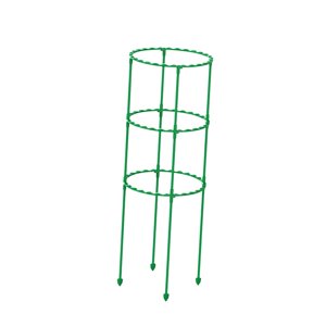Ioensy - Jaula De Cultivo De Tomate, Estacas De Soporte Para Plantas De Jardín Para Plantas En Macetas, Macetas De Vid, Tres Capas, 55Cm