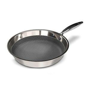 Sarten Wens Honey Comb 28Cm Antiadherente Plateado Con Mango