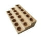 thumbnail image 3 of Caja De Almacenamiento De Madera Para Aceites Esenciales, 3 Niveles, 18 Ranuras, Para Salón De Casa, Sala De Estar, 3 of 3