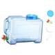 thumbnail image 3 of Contenedor De Agua Portátil Con Grifo Cubo De Agua Resistente Para Mochila De Senderismo 12 Litros, 3 of 5