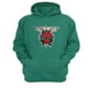 thumbnail image 1 of Polerón Canguro Bon Jovi Verde Aguamarina Talla S Unisex, 1 of 1