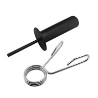 Magideal - De Pesas Para Gimnasio Añadir Cable De Bloqueo Portátil Añadir Peso Pasador De De Peso Para El Hogar , 8Mmx80Mm