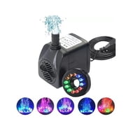Masterprox - Bomba De Agua Sumergible 12 Luces Led Pileta Acuario Koi