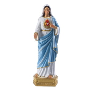Magideal - Estatua De Resina De María, Estatuilla De Poli María, Colección Renacentista De Virgen Cristiana Para Oficina, Hogar, Jardín, Adorno Al
