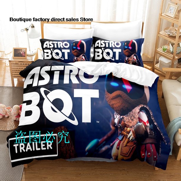 Game ASTRO Bedding Set Single Twin Full Queen King Size Bed Set Adult Kid Bedroom Duvetcover Sets Game ASTRO parure de lit Bed Bed Sheets