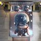 thumbnail image 3 of Avengers Comic Cool 3 Piece Bedding Sets- Includes Duvet Cover &Pillow Shams - Bedding Features Captain America, Hulk, & Thor - Super Soft Bed Sheets, 3 of 5