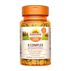 Sundown Naturals - 100 Tabletas B-Complex