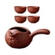 thumbnail image 3 of Tetera Cerámica Juego De Tazas Rojo, 3 of 3
