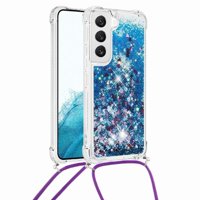 Funda Foxdock Para Samsung Galaxy S20 Con Cuerda Ajustable, Brillo Líquido, Protección Antigolpes Y Lente – Ideal Para Regalo