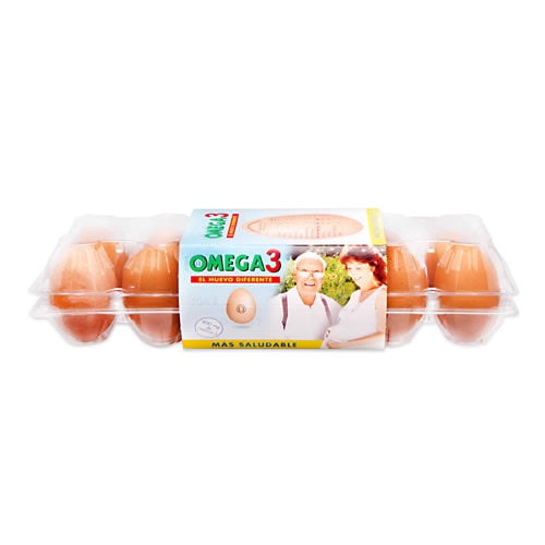 Huevos Omega 3, 12 Un