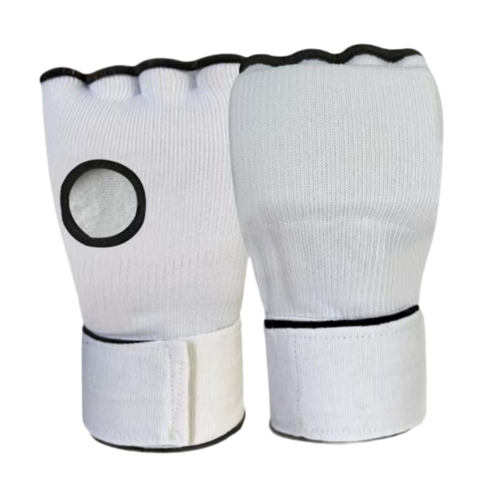 Ioensy - Vendas De Boxeo Para Manos, Guantes Interiores, Protección Debajo De Los Mitones, Para Sparring, Taekwondo, Color Blanco