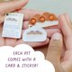 thumbnail image 4 of Mini juguete sensorial Fidget Pop It! Segunda temporada de Pets Petites, 4 of 7