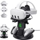 thumbnail image 1 of Base Cargadora VR Alcopanda Meta Quest 3 3S 2 Tipo C, 1 of 3