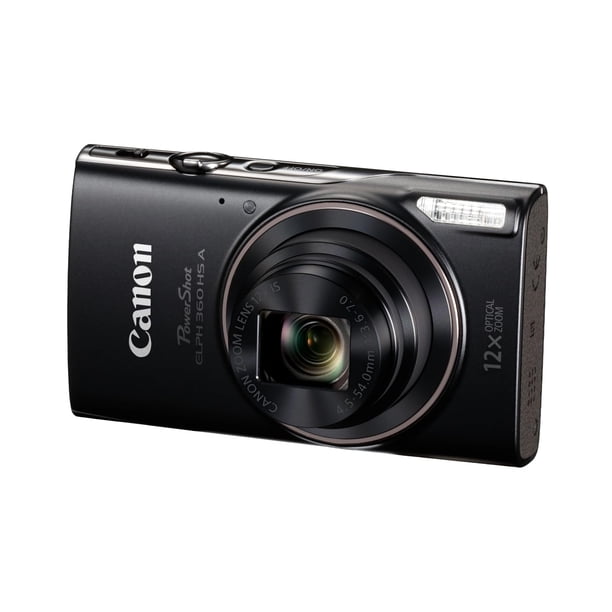Cámara Digital Canon PowerShot ELPH 360 HS A Negra 20.2MP | Lider