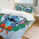 thumbnail image 2 of Merry Christmas Stitch Wreath 3 Pieces Duvet Cover Set Full Size Super Soft Fade Resistant Microfiber, 2 of 4
