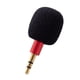 thumbnail image 4 of Mini Micrófono De Condensador Antiinterferencias Para Teléfono Celular Rojo De Tres Niveles, 4 of 5