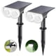 thumbnail image 1 of Focos solares Linkind StarRay para exteriores IP67, paquete de 2, 1 of 9