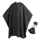 thumbnail image 3 of Barber Cape Professional Black Para Teñir El Cabello, Hombres, Mujeres Y Niños, Maquillaje, 3 of 5