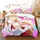 thumbnail image 1 of v208 Bed Sheets Anime Himouto! Umaru-chan Bedding Set,Duvet Cover Bed Set Quilt Cover Pillowcase,King Queen Twin Size Boys Girls Adults 3-Piece Bedding Set (1 Duvet Cover + 2 Pillow Shams) Bed Sheets, 1 of 5