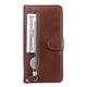 thumbnail image 5 of Funda con Cremallera para Xiaomi POCO M3, Carcasa Cartera de Cuero PU con Soporte y Tarjetero, 5 of 6