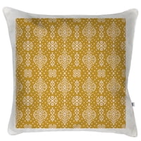 Tuyo Print - Cojín Batik Mostaza 60X60