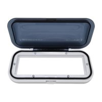 Magideal - Cubierta Estéreo Marina Resistente Al Agua Accesorios Genéricos Piezas De Reparación Diseño Abatible Fácil Instalación Protector De 23 X 10 Cm