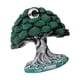 thumbnail image 1 of Estatua Del árbol De La Vida, Estatua Decorativa Artesanal Para Gabinete, Oficina, Estante, Verde, 1 of 5