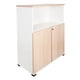 thumbnail image 2 of Gabinete Medio con Librero 2 Puertas Natura/Blanco, 2 of 2